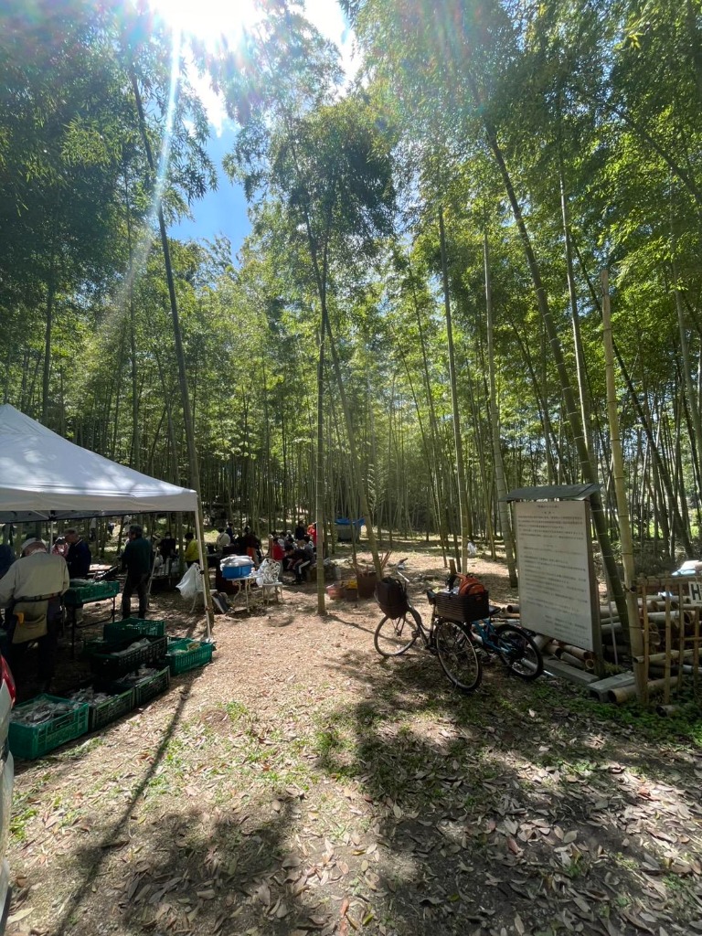 竹林の会場